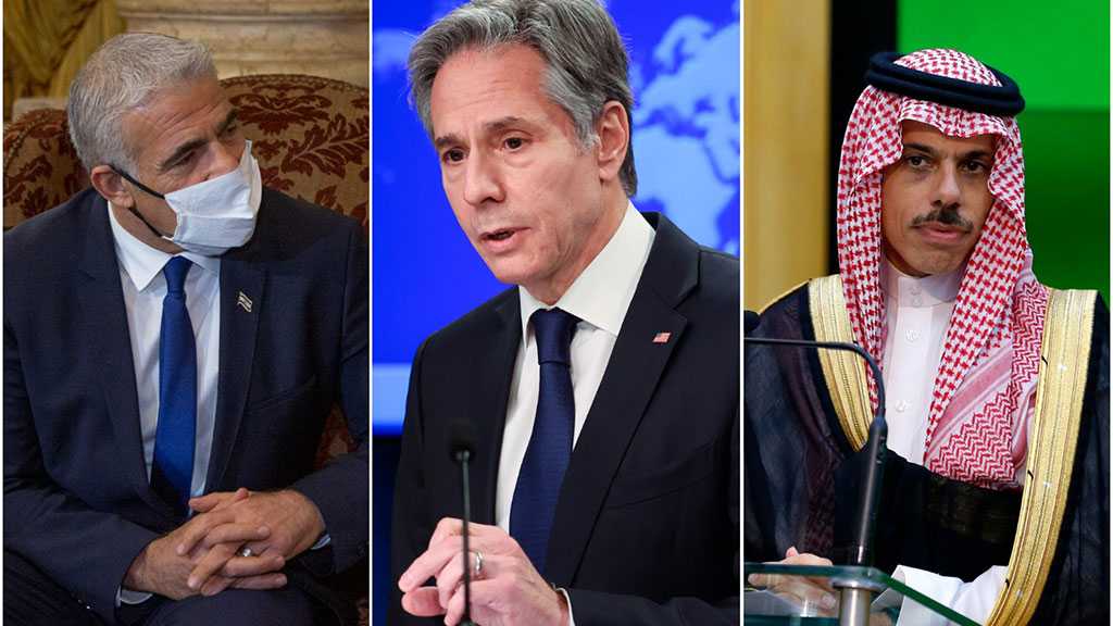 US Hosts Virtual Meeting for Saudi, Zionist FMs