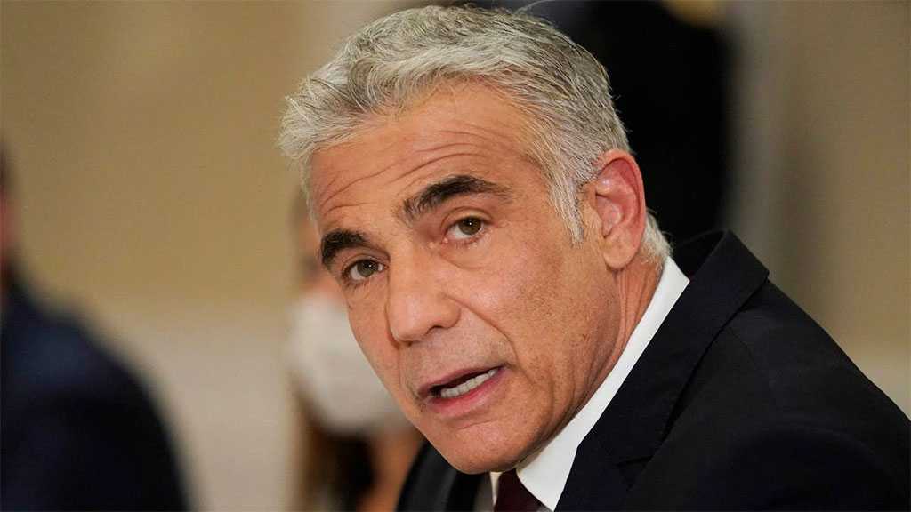 Lapid: “Israel” Won’t Hold “Peace” Talks after PM Rotation