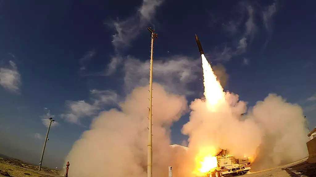 “Israel’s” Arrow System Intercepts Target Simulating Iranian Missile