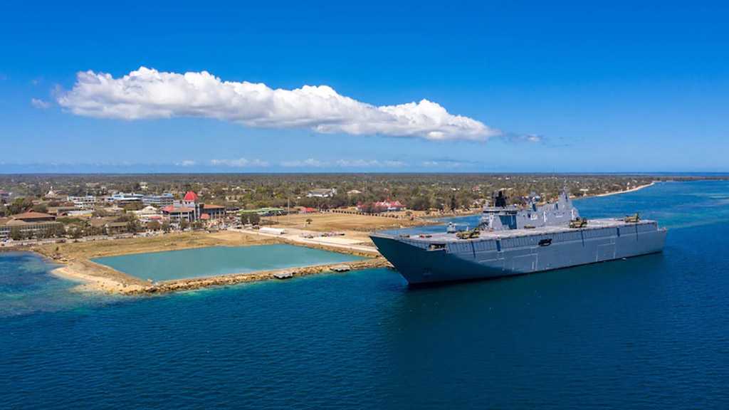 Australia’s Biggest Warship “Crippled”