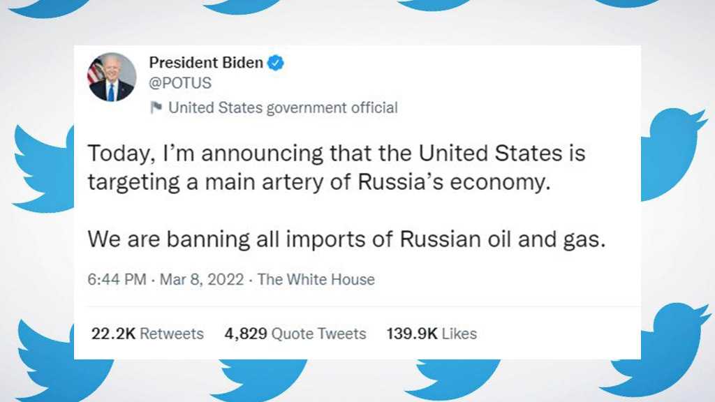 US Bans Russian Energy Imports