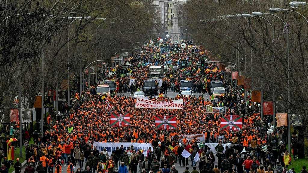 Thousands Protest Over Soaring Prices in Spain