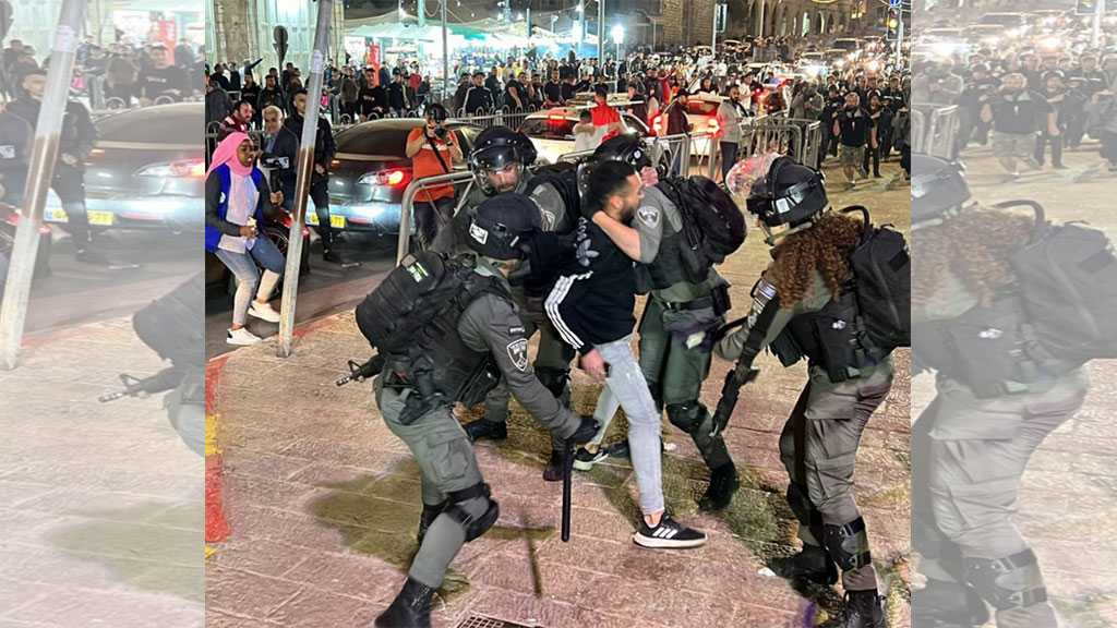 ‘Israeli’ Forces Attack Palestinians in Occupied Al-Quds for Third Consecutive Night