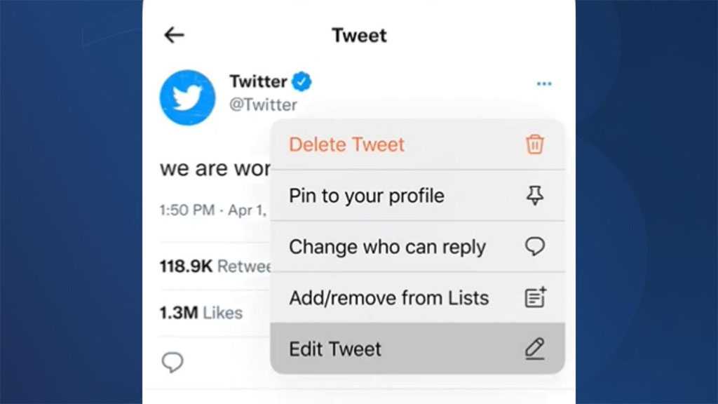 Twitter Announces Long-awaited ‘Edit’ Button