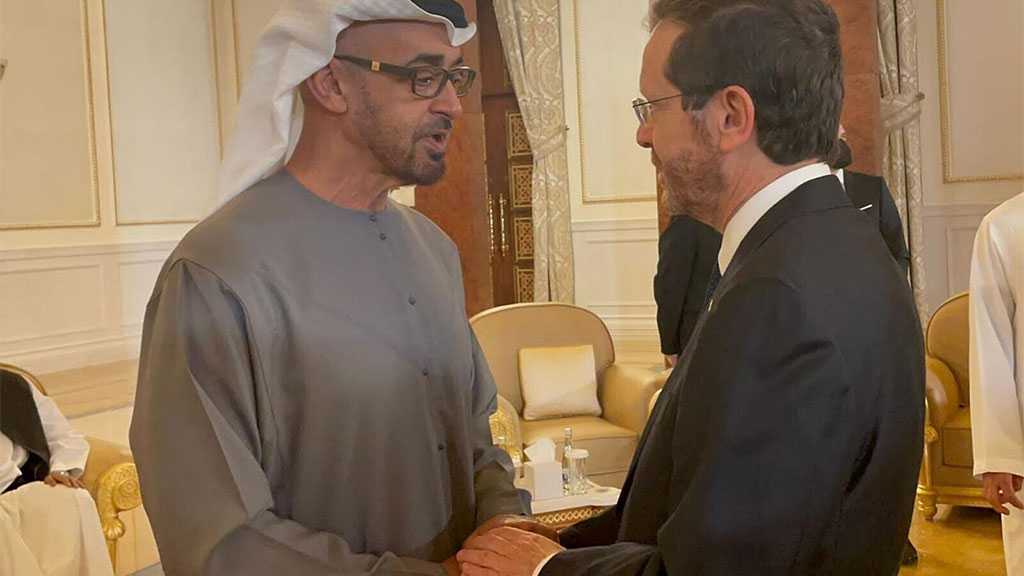  Brothers in Normalization, Distress: Zionist President Pays Condolences to UAE’s MBZ