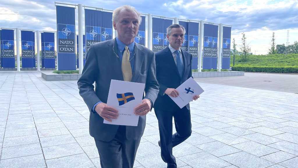  Sweden, Finland Hand in Applications to NATO