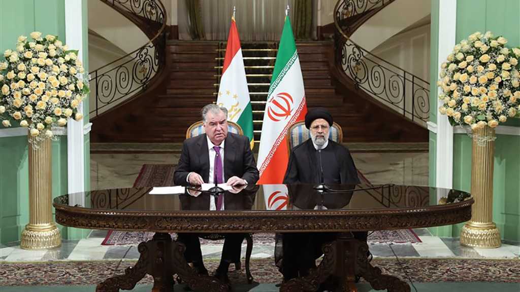 Raisi: Iran, Tajikistan Opposed to Foreign Presence in Region