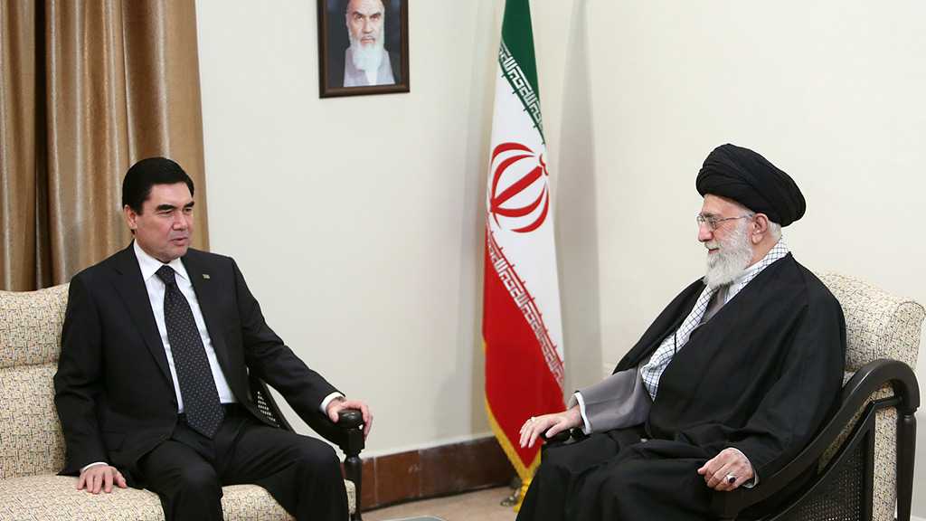 Imam Khamenei Stresses Iran’s “Neighbors First” Policy in Talks with Turkmen President