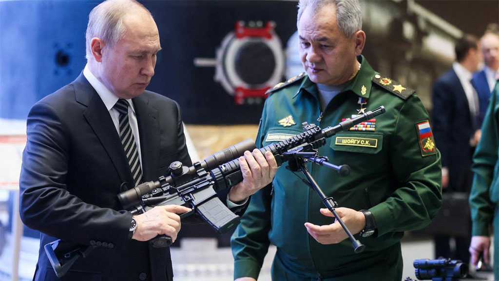 Putin Visits International Military Drills 