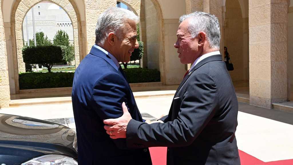 Lapid Meets with Jordan’s King, Stressing Security