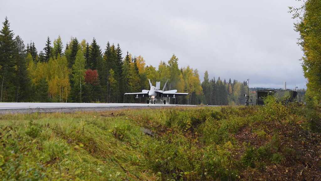 Finland Holds Rare Air Drills