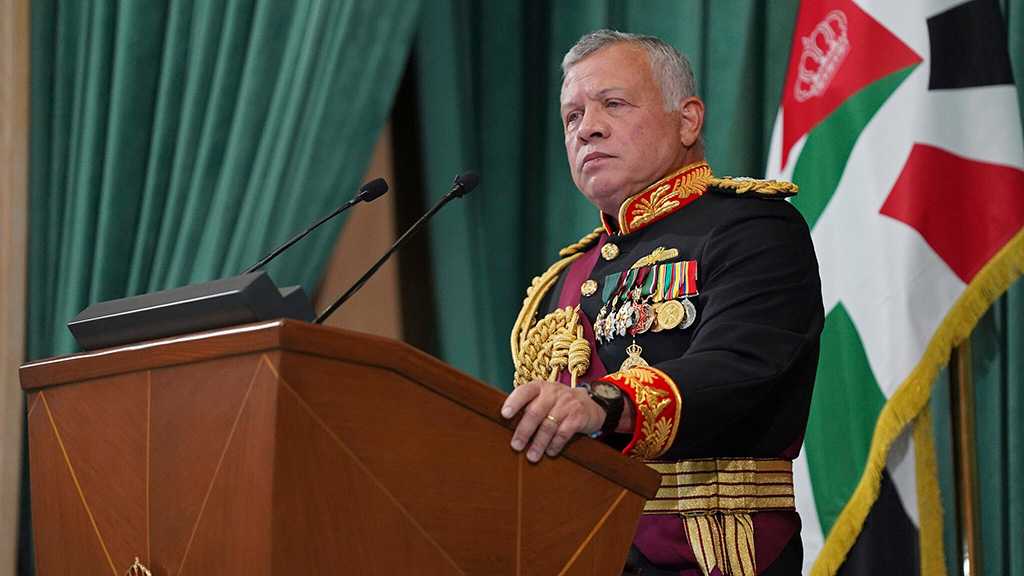 Jordan’s King Says Occupation of Palestine Must End