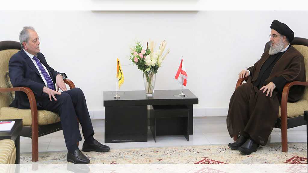 Outgoing Syrian Ambassador Bids Sayyed Nasrallah Farwell Visit