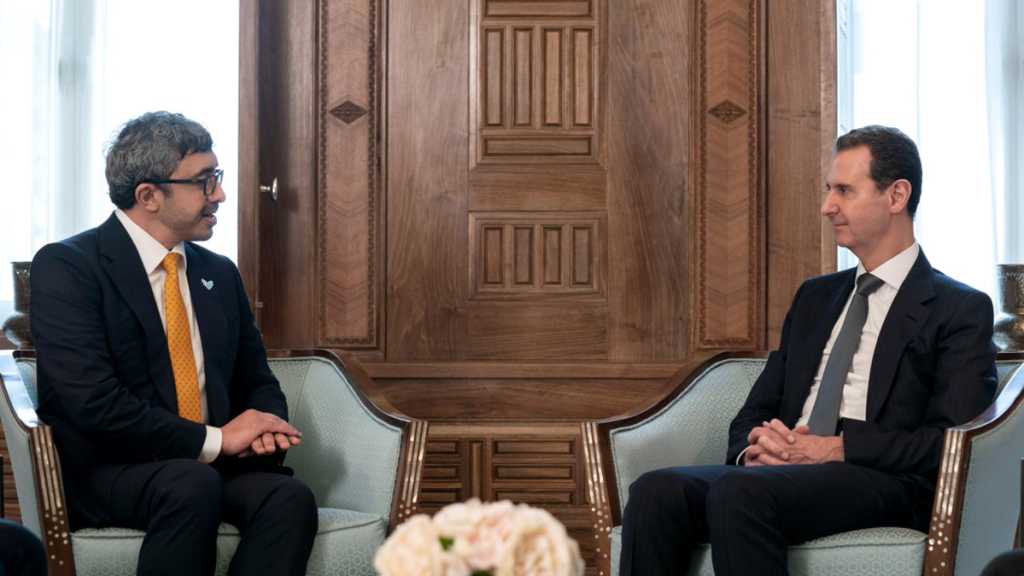 Back to Syria’s Den: Emirati FM meets with Al-Assad in Damascus