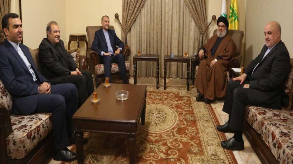 Sayyed Nasrallah Receives Iran’s Foreign Minister 