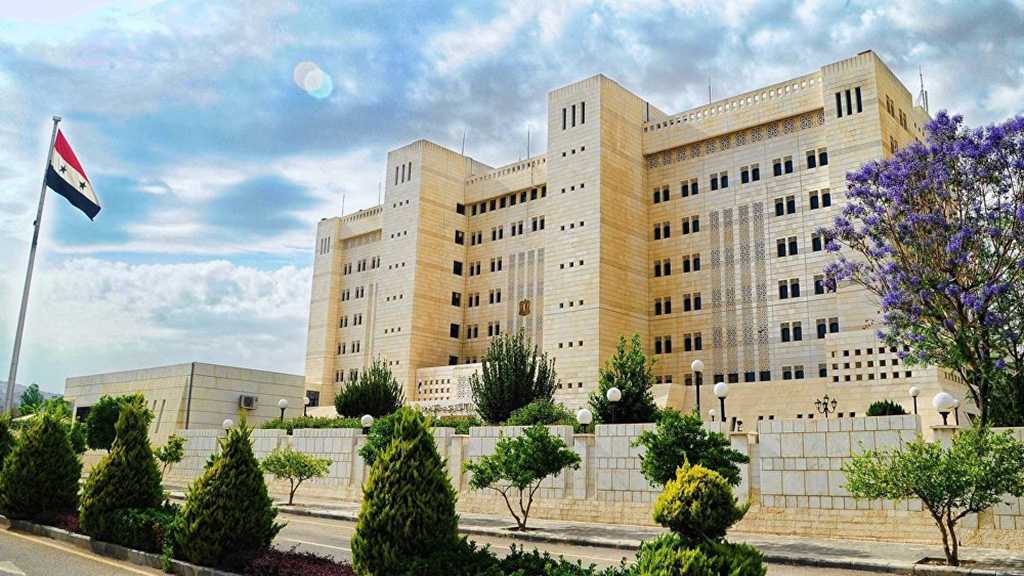 Syria Slams US Sanctions on Health Sector, Urges Int’l Action