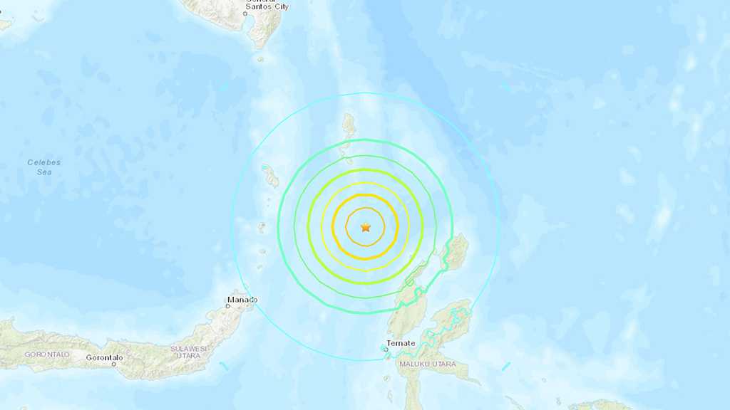 Indonesia Hit by Magnitude 7 Quake Off Sulawesi, Residents Flee Buildings
