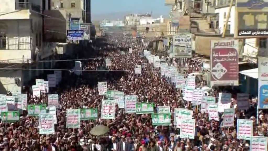 Yemenis Take to the Streets of Saada to Denounce Sweden’s Crime Against Muslims
