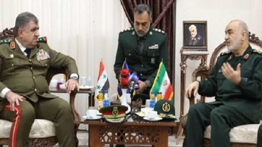 IRG Ready to Upgrade Cooperation with Syrian Armed Forces