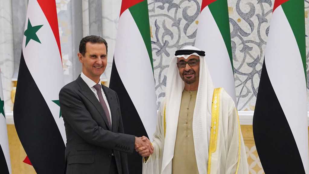 Syria’s Assad, UAE’s MBZ Discuss Positive Developments in Region, Economic Coop.