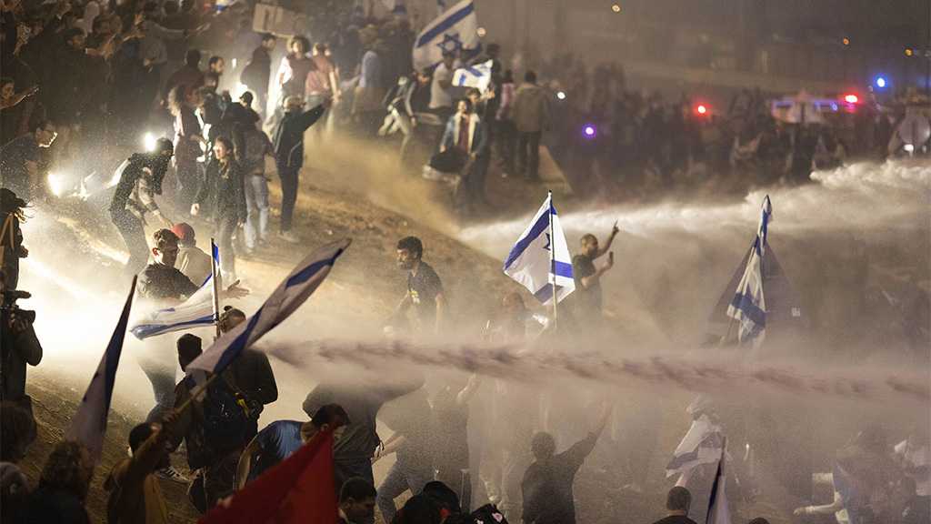 The Zionist Regime in Chaos as ‘Judicial Reform’ Plans Draw Mass Protests