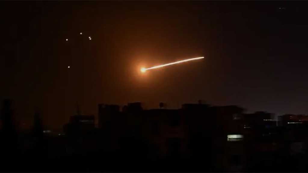 Syrian Air Defenses Confront ‘Israeli’ Missile Attack on Damascus, Two Soldiers Wounded