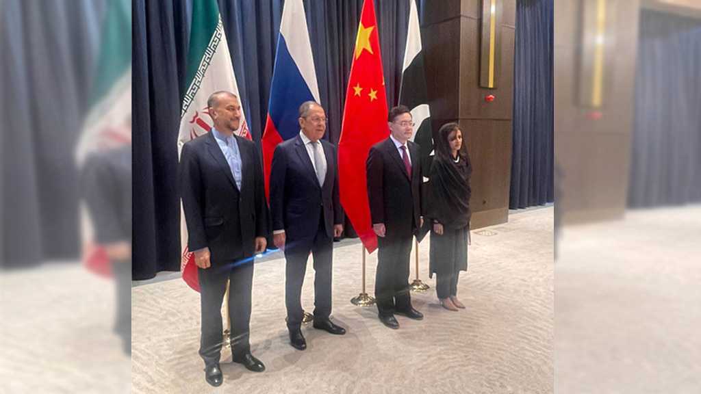 Iran, Russia, China, Pakistan FMs Meet in Samarkand