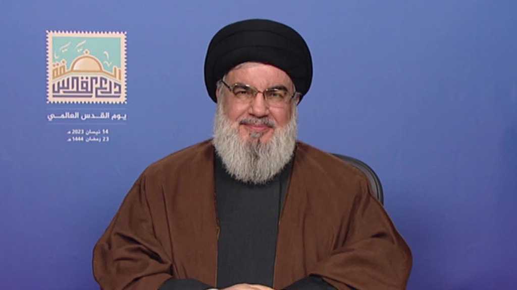 Sayyed Nasrallah’s Full Speech During Int’l Quds Day Commemoration