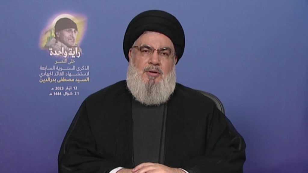 Sayyed Nasrallah: Gaza Resistance Defeated ’Israel’s’ Goals; Hezbollah Won’t Hesitate to Support at Any Time