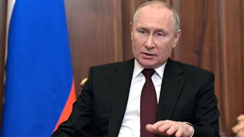 Putin Says Ukraine Acts Like ’Terrorist State,’ Vows to Counter Its Plots
