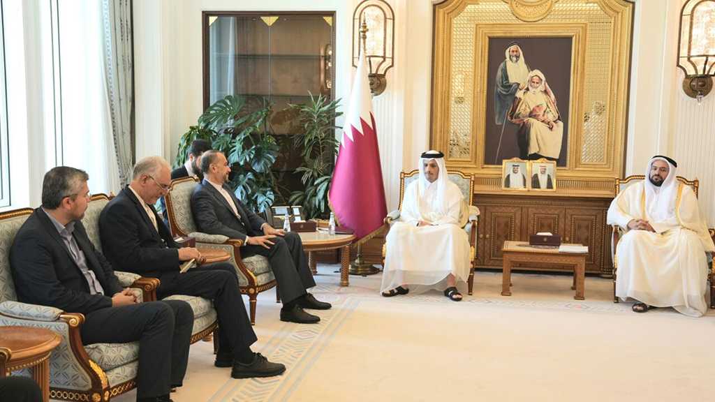 Qatari Emir Tells Visiting Iranian FM: Qatar Seeks Comprehensive Development of Ties with Iran