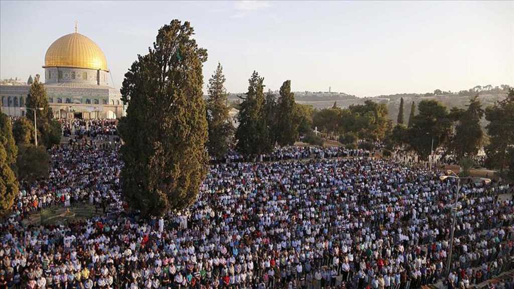 Thousands of Muslim Worshipers Attend Eid Al-Adha Prayer at Al-Aqsa Mosque