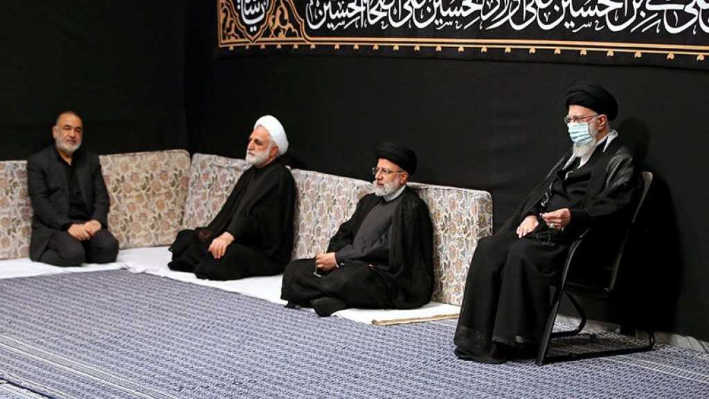 Imam Khamenei Attends Muharram Mourning Ceremony 