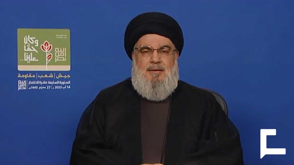 Sayyed Nasrallah Warns “Israel”: You Too Will Go Back to the Stone Age If You Go to War With Lebanon