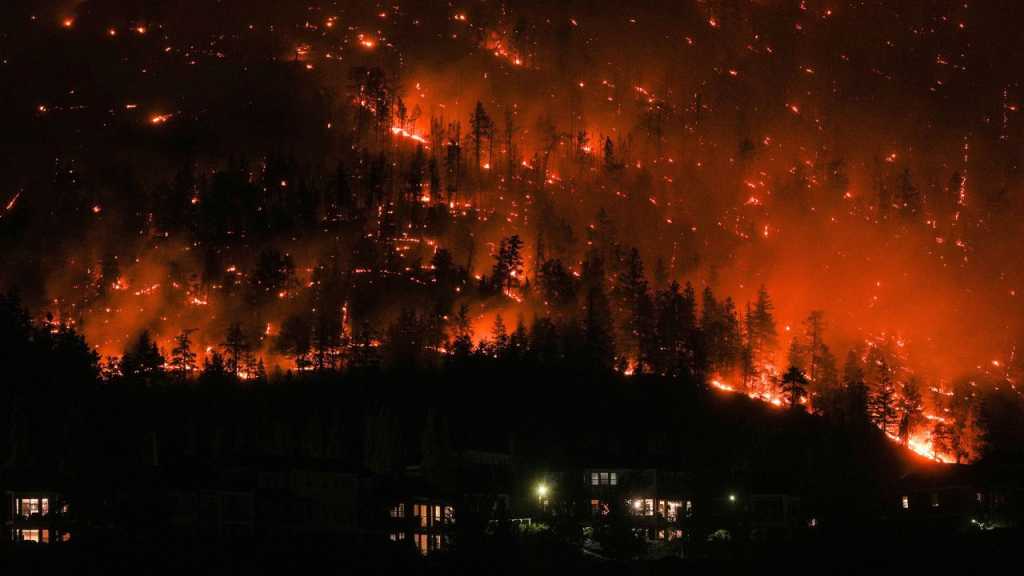 Canada: Army Deployed to Help Fight Wildfires in British Columbia