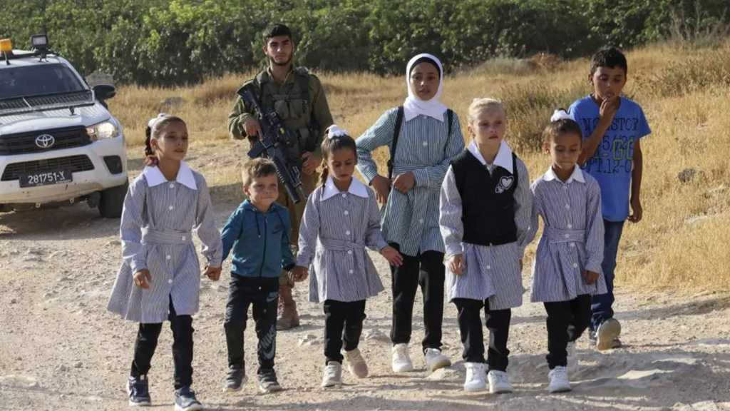 ‘Israeli’ Forces Attack West Bank School, Injure Children
