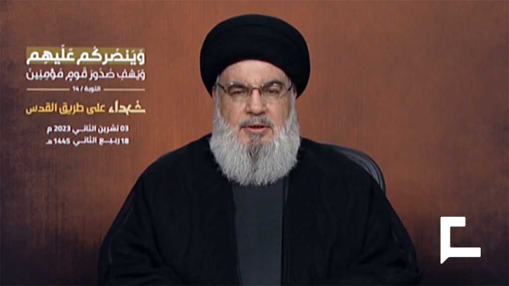 Sayyed Nasrallah: Before Aqsa Flood is nothing Like After It; We’re Prepared for US Fleets; Palestine to Triumph