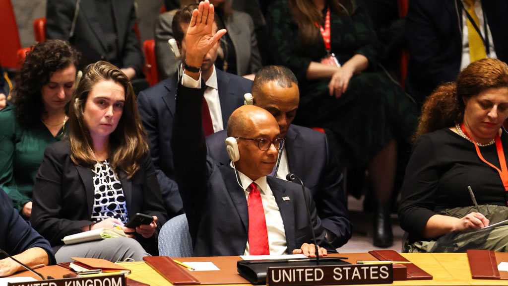 US Blocks UNSC Demand for Ceasefire in ‘Israeli’ Genocidal War In Gaza