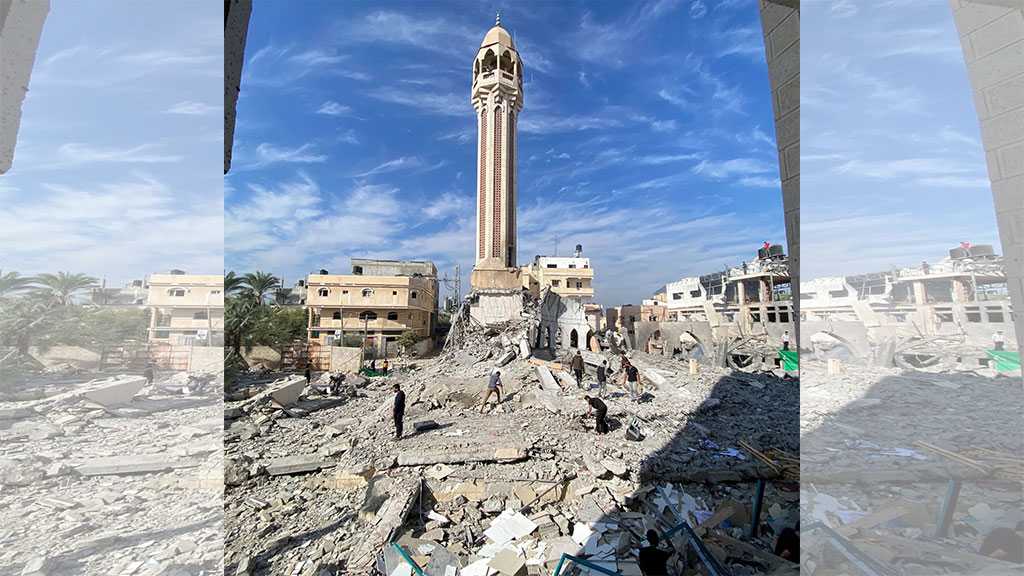 Gaza’s Oldest Mosque Reduced to Rubble