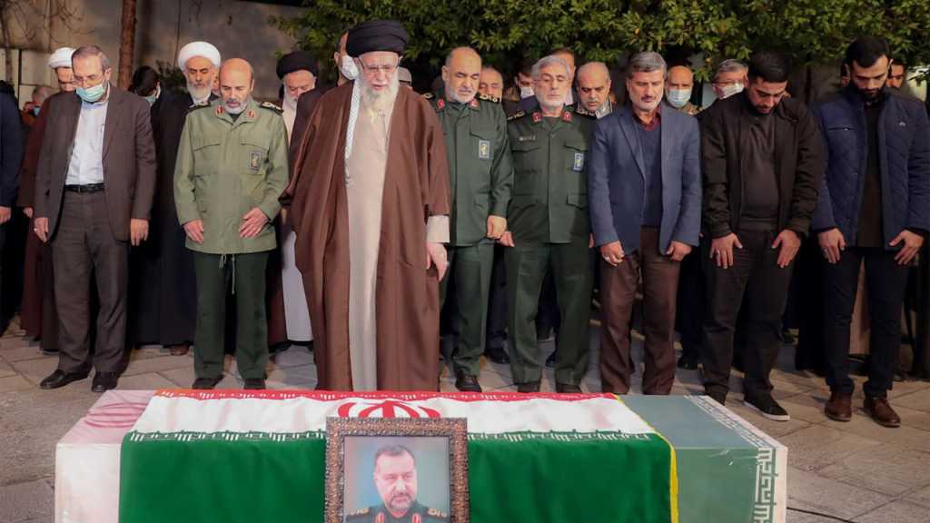 Imam Khamenei Led Funeral Prayer over IRG Martyred General