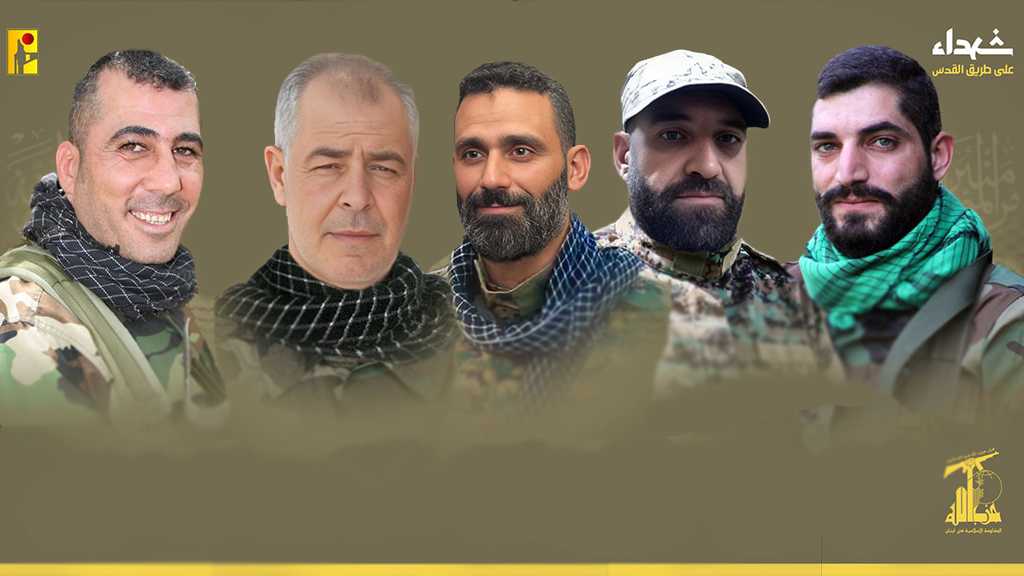 Hezbollah Mourns Five Martyrs on the Path of Liberating Al-Quds