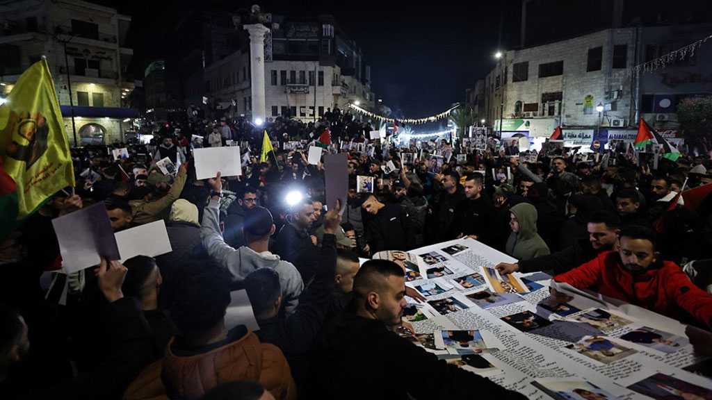 West Bank Protests Remember Gaza Martyrs as “Israeli” Bombardments Mark 2024