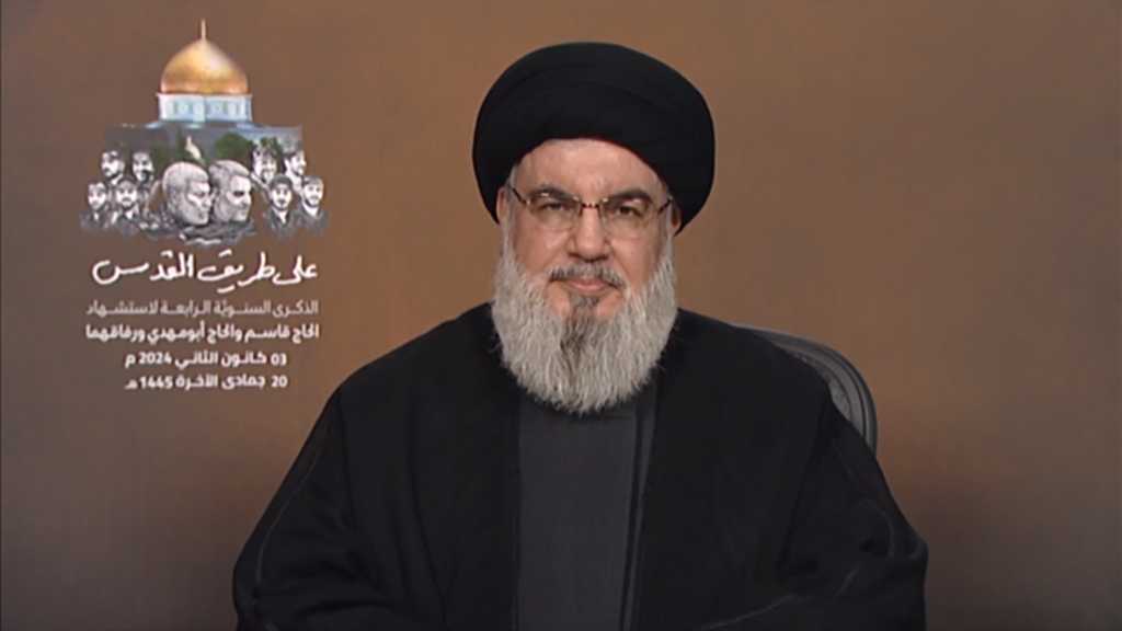 Sayyed Nasrallah: Should “Israel” Think of Waging War on Lebanon, We Won’t Abide By Any Rules