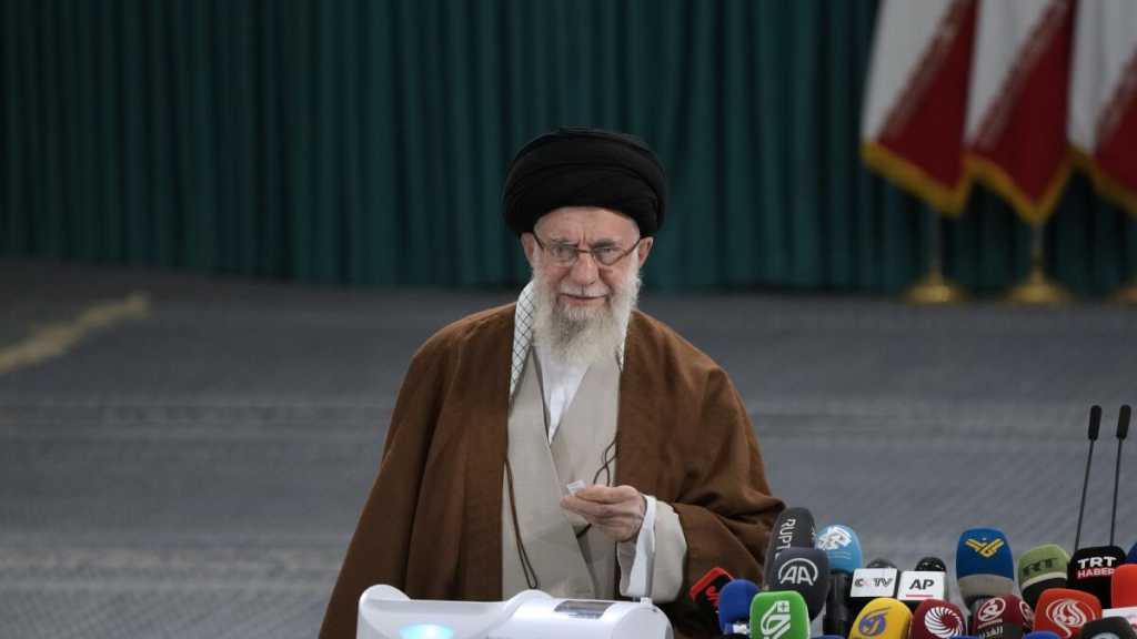 Imam Khamenei Casts Vote for Iran’s Parliamentary Elections Runoff
