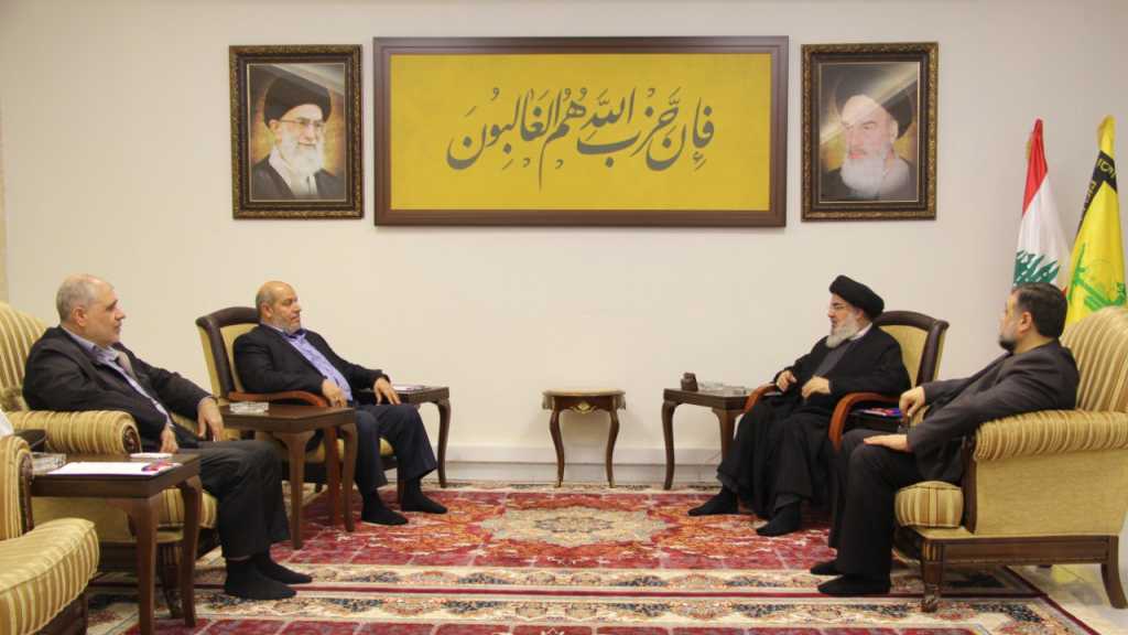 Sayyed Nasrallah Receives a Leadership Delegation from Hamas: Emphasis on Unity ahead of Promised Victory