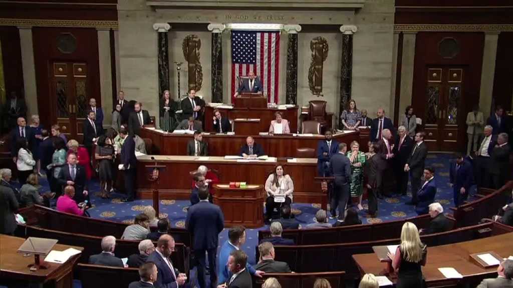 US House Pushes through Bill to Send Arms to “Israel”