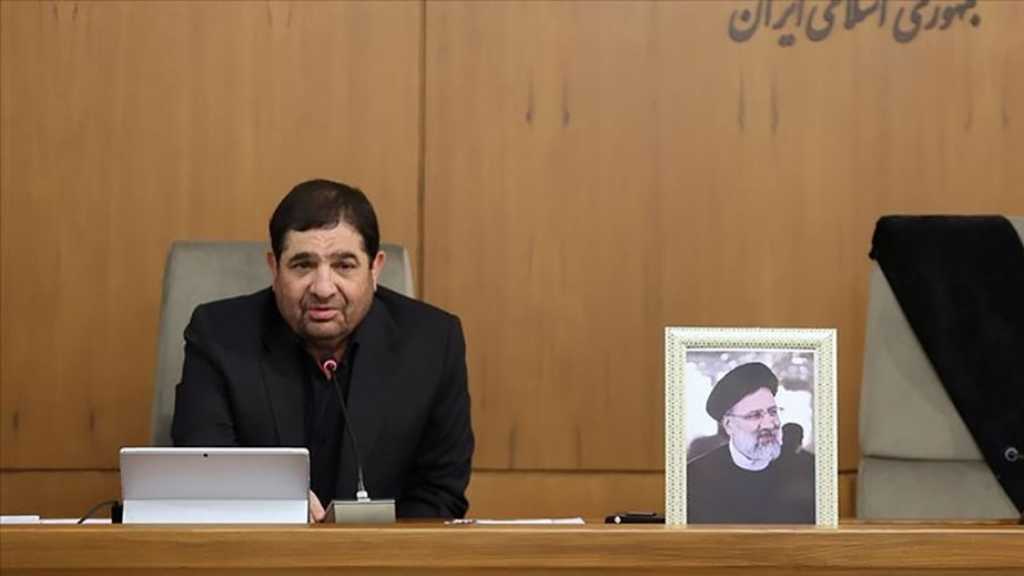 Iran Interim Pres.: Muslim Countries Must Unite to Stop Zionists’ Crimes in Gaza