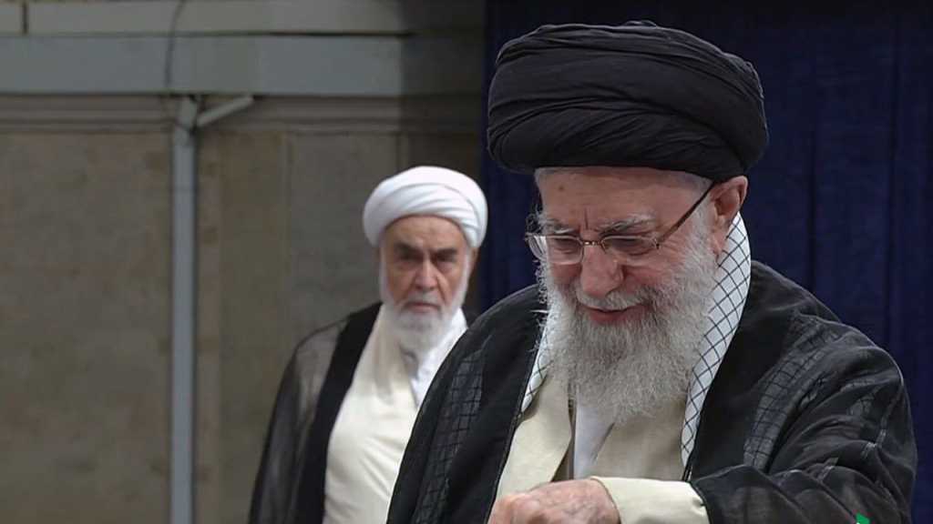 Iran Elects Its President: Imam Khamenei Casts His Vote 
