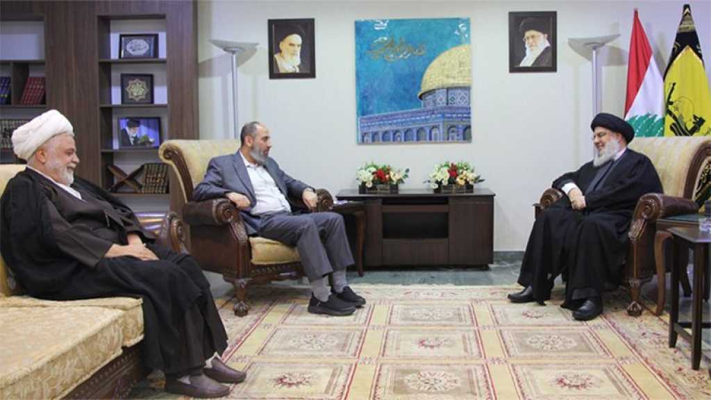 Sayyed Nasrallah Receives SG of Islamic Group 