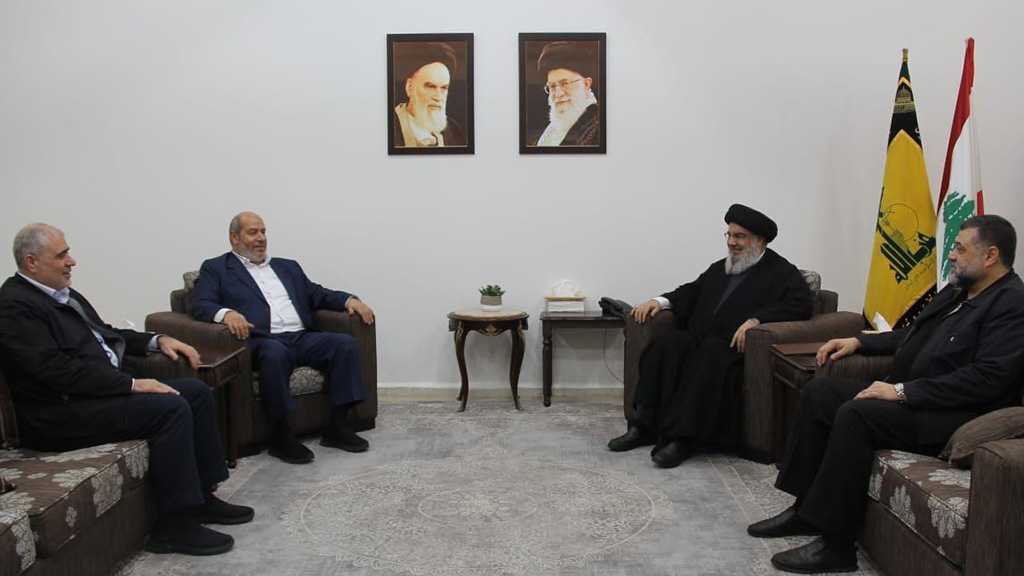 Sayyed Nasrallah Receives a Leadership Delegation from Hamas: Negotiation Proposals, Support Fronts Discussed